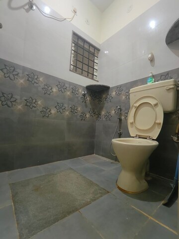 Bathroom in 2 BHK Builder Floor at Venkateshwara Nilaya ITI Layout, Hsr Layout – for Rent