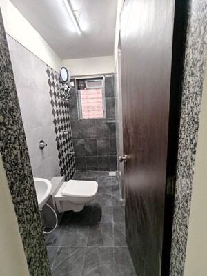 Bathroom in 2.5 BHK Apartment at Shilpriya Silicon Heritage, Tilak Nagar – for Rent
