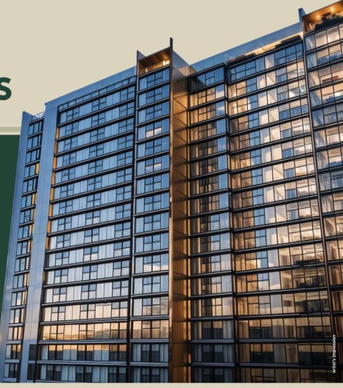 2.5 BHK + Study Room 1851 Sq.Ft. Apartment in Sheth Clarion