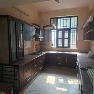 Kitchen in 3 BHK Builder Floor at Eldeco Ananda, Sector 47 – for Rent