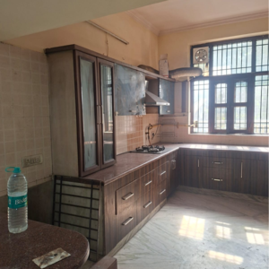 Kitchen in 3 BHK Builder Floor at Eldeco Ananda, Sector 47 – for Rent
