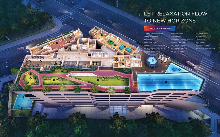 Exterior View, ellora-rainbow-life 2 Bedroom 711 Sq.Ft. Apartment In Rohinjan Navi Mumbai 9524747