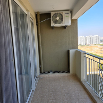 Balcony in 2 BHK Apartment at Pareena Coban Residences, Sector 99a – for Sale