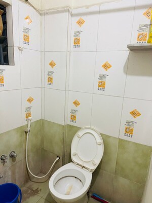 Bathroom in 3 BHK Apartment at Kudasan – for Rent