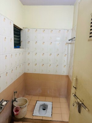 Bathroom in 3 BHK Apartment at Kudasan – for Rent