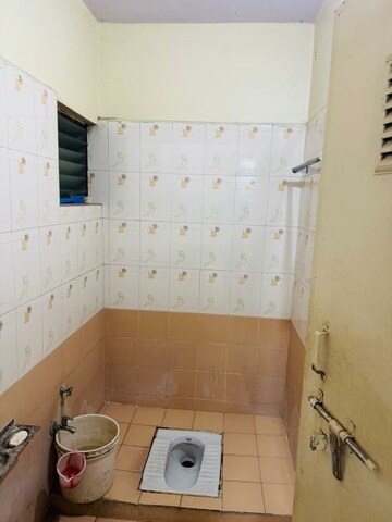 Bathroom in 3 BHK Apartment at Kudasan – for Rent