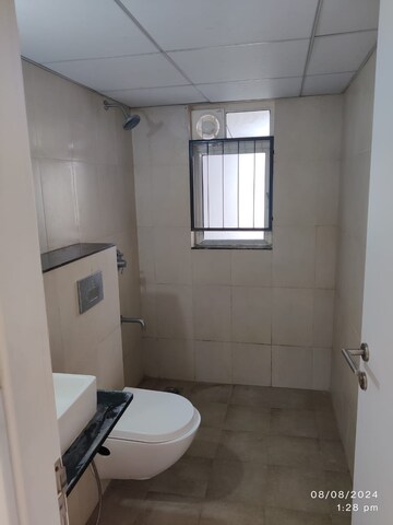 Bathroom in 2 BHK Apartment at Colonnade Apartment, Kharadi – for Rent