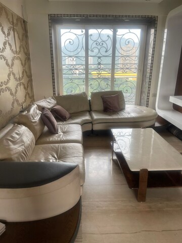 Living Room in 3 BHK Apartment at Raheja Acropolis, Deonar – for Rent