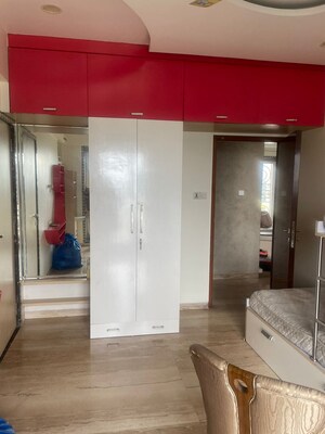 Building Lobby in 3 BHK Apartment at Raheja Acropolis, Deonar – for Rent