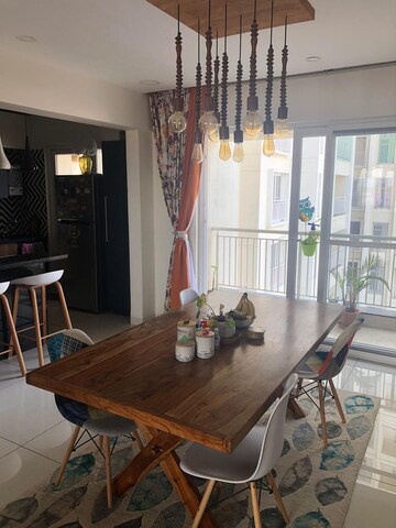 Living Room in 3 BHK Apartment at SNN Raj Grandeur, Bommanahalli – for Rent