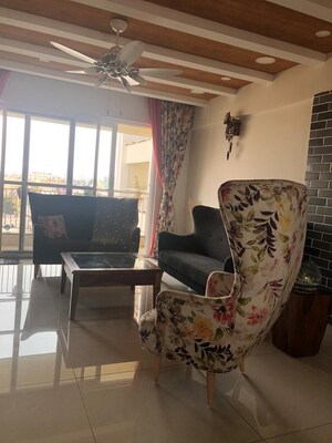 Living Room in 3 BHK Apartment at SNN Raj Grandeur, Bommanahalli – for Rent