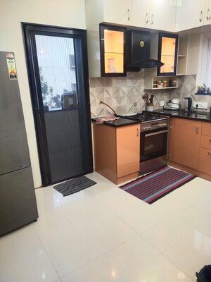 Kitchen in 3 BHK Apartment at Rasun Ace Elysian, Kondapur – for Rent