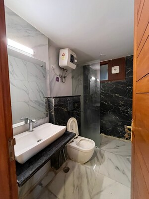 Bathroom in 3 BHK Apartment at Mohit House, Sushant Lok I – for Rent
