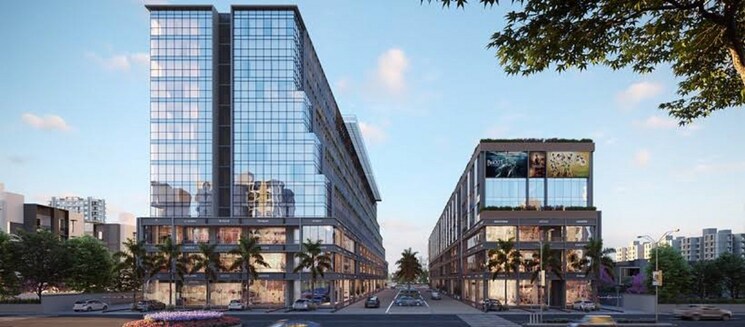 Exterior View, gota Commercial Office Space 875 Sq.Ft. In Gota Ahmedabad 9525205