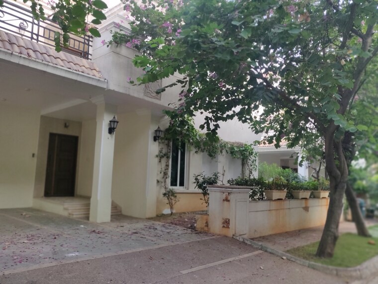 Exterior View, aditya-summit 4 Bedroom 4500 Sq.Ft. Villa In Shaikpet Hyderabad 9525332