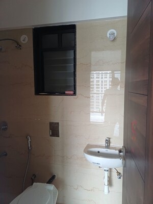 Bathroom in 2 BHK Apartment at Shaligram Sky, Ravet – for Rent