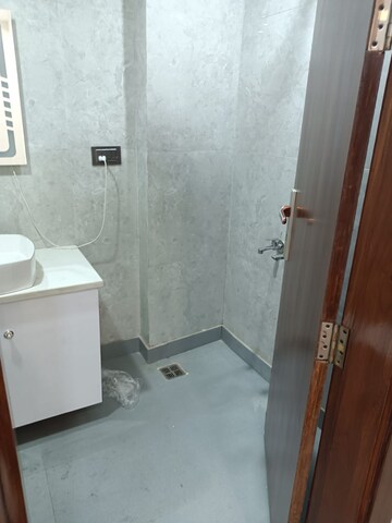 Bathroom in 3 BHK Builder Floor at Vivek Vihar – for Rent