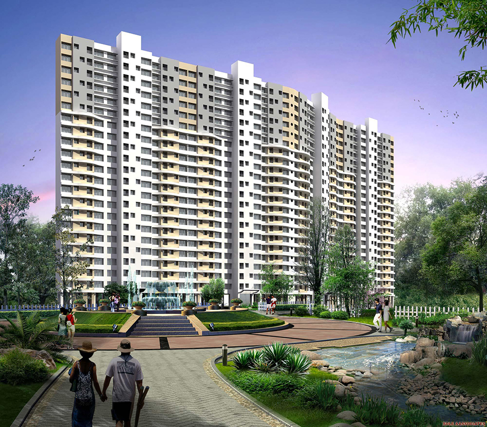 2 BHK 559 Sq.Ft. Apartment in Green Square
