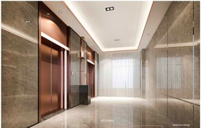 Lift in 2 BHK Apartment at Shalimar Marbella, Gomti Nagar – for Sale