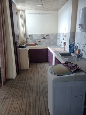 Kitchen in 1 RK Builder Floor at Surajmal Vihar – for Rent