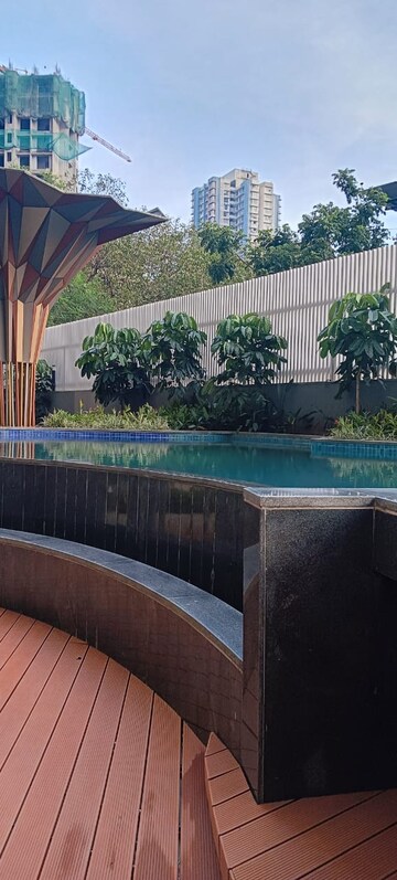 Swimming Pool in 2 BHK Apartment at Chandak 34 Park Estate, Goregaon West – for Rent