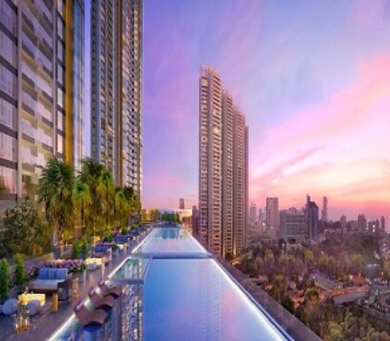 Swimming Pool, piramal-mahalaxmi-north-tower 2 Bedroom 770 Sq.Ft. Apartment In Mahalaxmi Mumbai 9525530