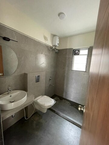 Bathroom in 2.5 BHK Apartment at Godrej The Trees, Vikhroli East – for Rent