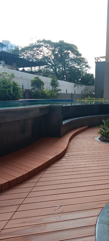 Balcony in 2 BHK Apartment at Chandak 34 Park Estate, Goregaon West – for Rent