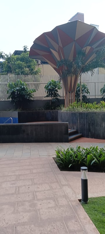 Balcony in 2 BHK Apartment at Chandak 34 Park Estate, Goregaon West – for Rent