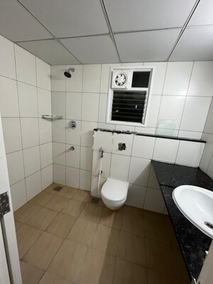 Bathroom in 3 BHK Apartment at Godrej Aqua, International Airport Road – for Sale