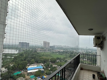 Balcony in 3 BHK Builder Floor at Keltech Golf Greens, Dundahera – for Rent