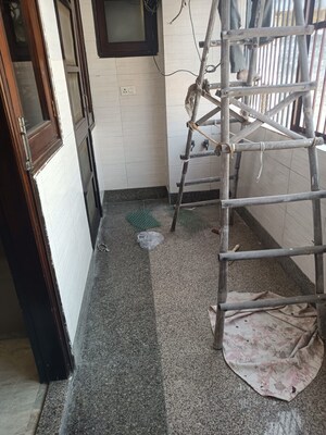 Balcony in 3 BHK Builder Floor at Gagan Vihar – for Rent