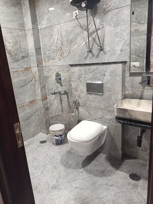 Bathroom in 3 BHK Builder Floor at Gagan Vihar – for Rent