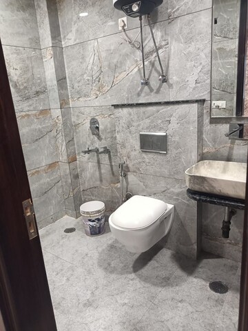 Bathroom in 3 BHK Builder Floor at Gagan Vihar – for Rent