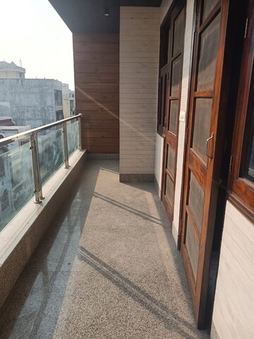 Balcony in 3 BHK Builder Floor at Gagan Vihar – for Rent