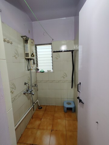 Bathroom in 1 BHK Apartment at Sutarwadi – for Rent