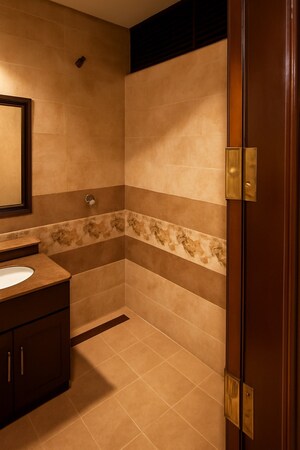 Attached Bathroom in 4 BHK Apartment at C Scheme – for Rent