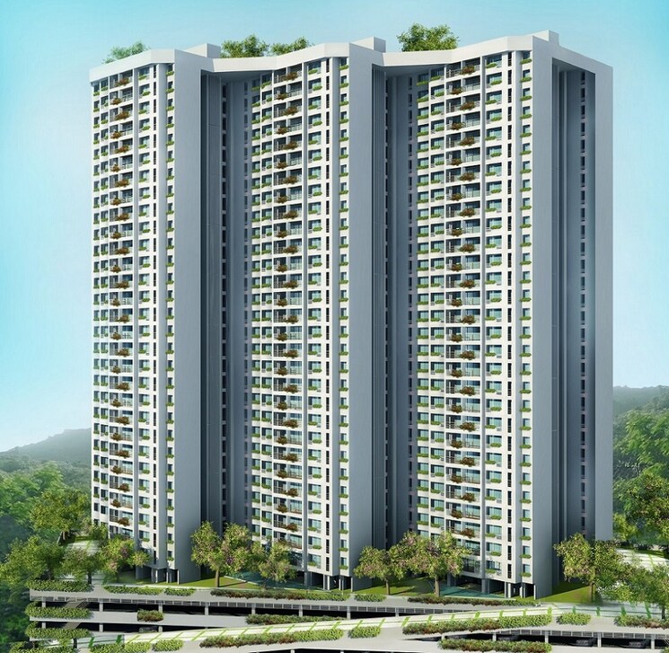Exterior View, bhimjyani-verraton 2 Bedroom 995 Sq.Ft. Apartment In Manpada Thane 9525847