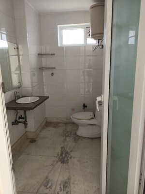 Bathroom in 3 BHK Builder Floor at Sharad Vihar, Karkardooma – for Rent