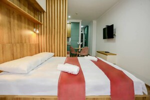 Bedroom in 4 BHK Builder Floor at Vasant Vihar – for Rent