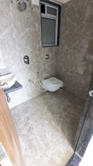 Bathroom in 1 BHK Apartment at Silicon Park, Malad West – for Sale