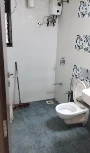 Bathroom in 2 BHK Apartment at Yashodham Complex, Goregaon East – for Rent