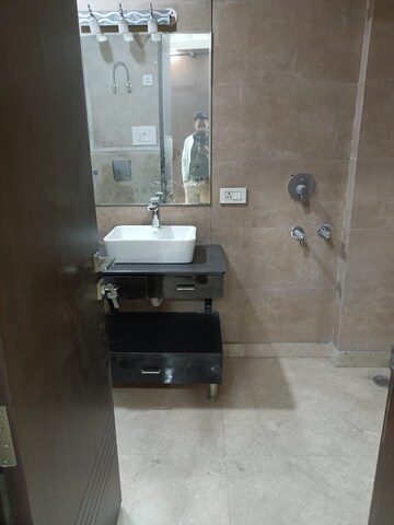 Bathroom in 3 BHK Builder Floor at Surajmal Vihar – for Rent
