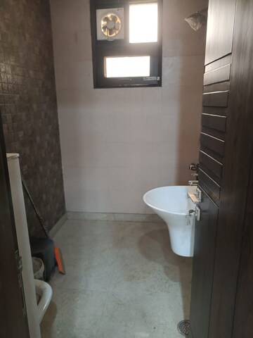 Bathroom in 3 BHK Builder Floor at Surajmal Vihar – for Rent