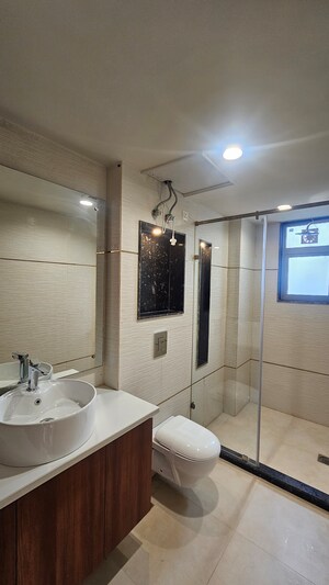 Attached Bathroom in 3 BHK Builder Floor at Huda CGHS, Sector 56 – for Sale