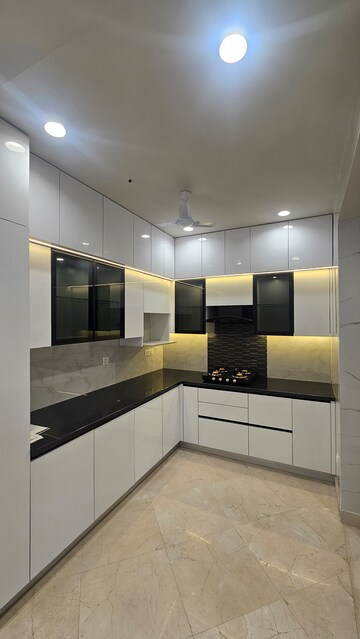 Kitchen in 3 BHK Builder Floor at Huda CGHS, Sector 56 – for Sale