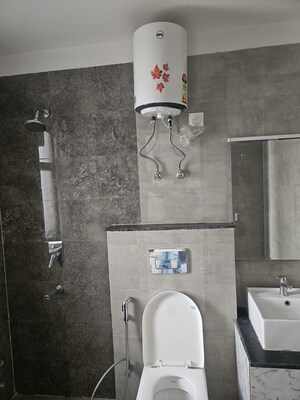 Bathroom in 3 BHK Apartment at Pareena Coban Residences, Sector 99a – for Rent