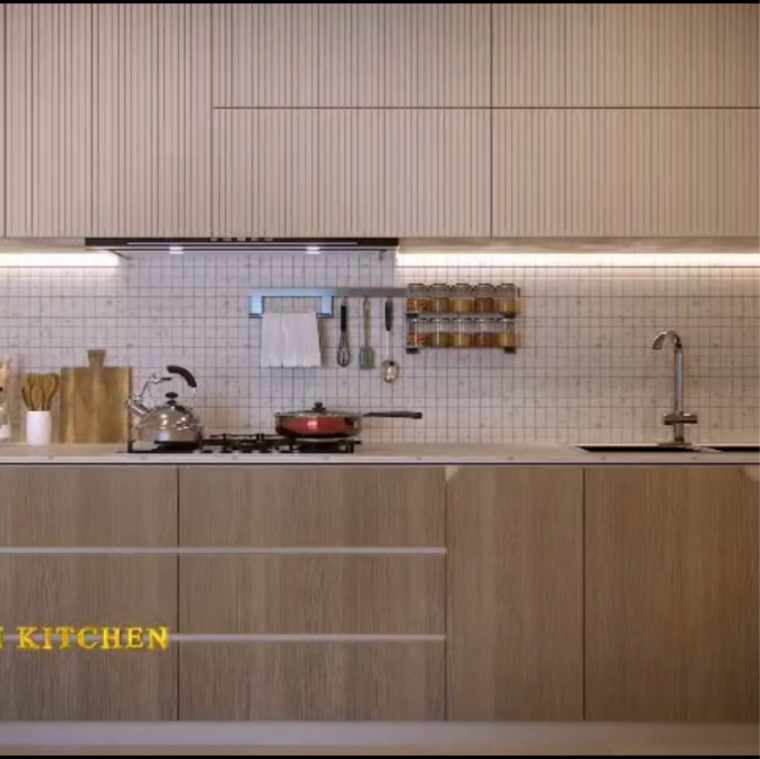 Kitchen, dream-meadows 2 Bedroom 707 Sq.Ft. Apartment In Rohinjan Navi Mumbai 9526456