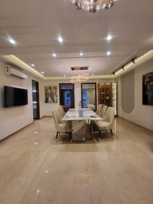 Living Room in 4 BHK Builder Floor at Omaxe Designer Villas Mayfield Garden, Sector 51 – for Sale