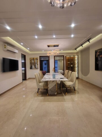 Living Room in 4 BHK Builder Floor at Omaxe Designer Villas Mayfield Garden, Sector 51 – for Sale